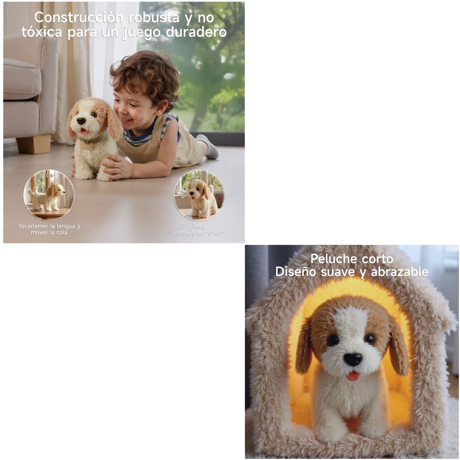 Perro De Peluche Juego De Juguetes Musical Tm381 Lubabycas image number 3.0