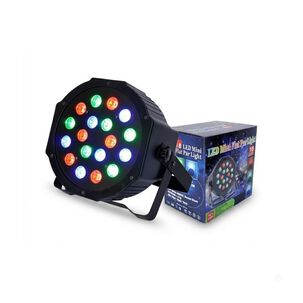 Foco Led Mini Flat Par Light Iluminaci&oacute;n Fiesta