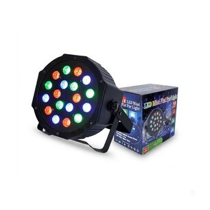 Foco Led Mini Flat Par Light Iluminaci&oacute;n Fiesta