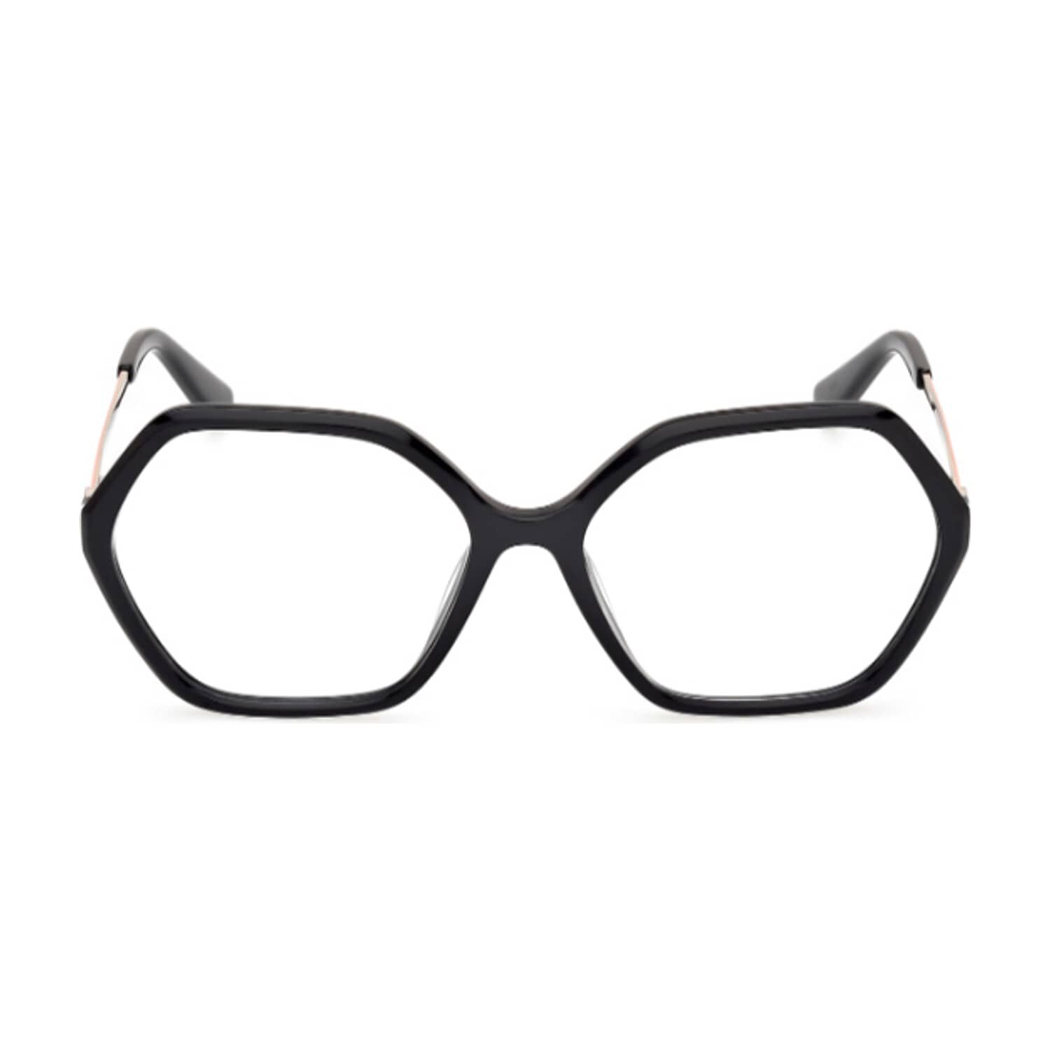 Lentes &Oacute;pticos Negro Brillante Guess image number 0.0