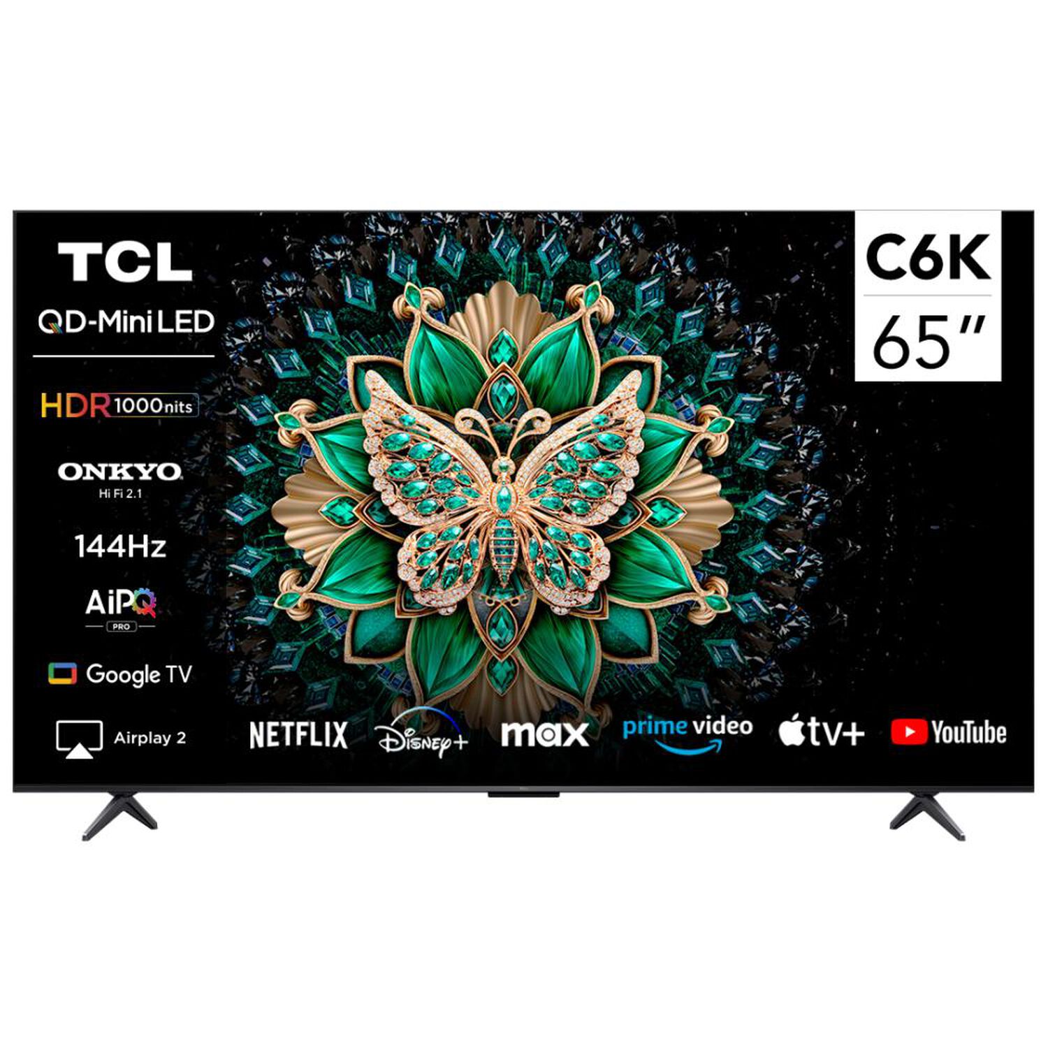 Mini LED 65" TCL C6K / Ultra HD / Smart TV image number 0.0