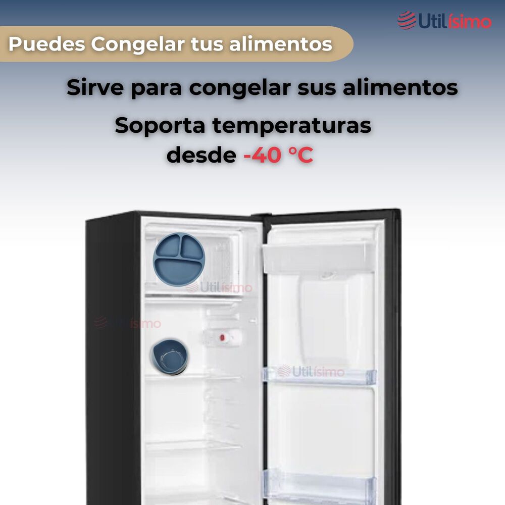 Set De Alimentación Bebé Silicona 5 Piezas Libre Bpa Colores Surtidos image number 7.0