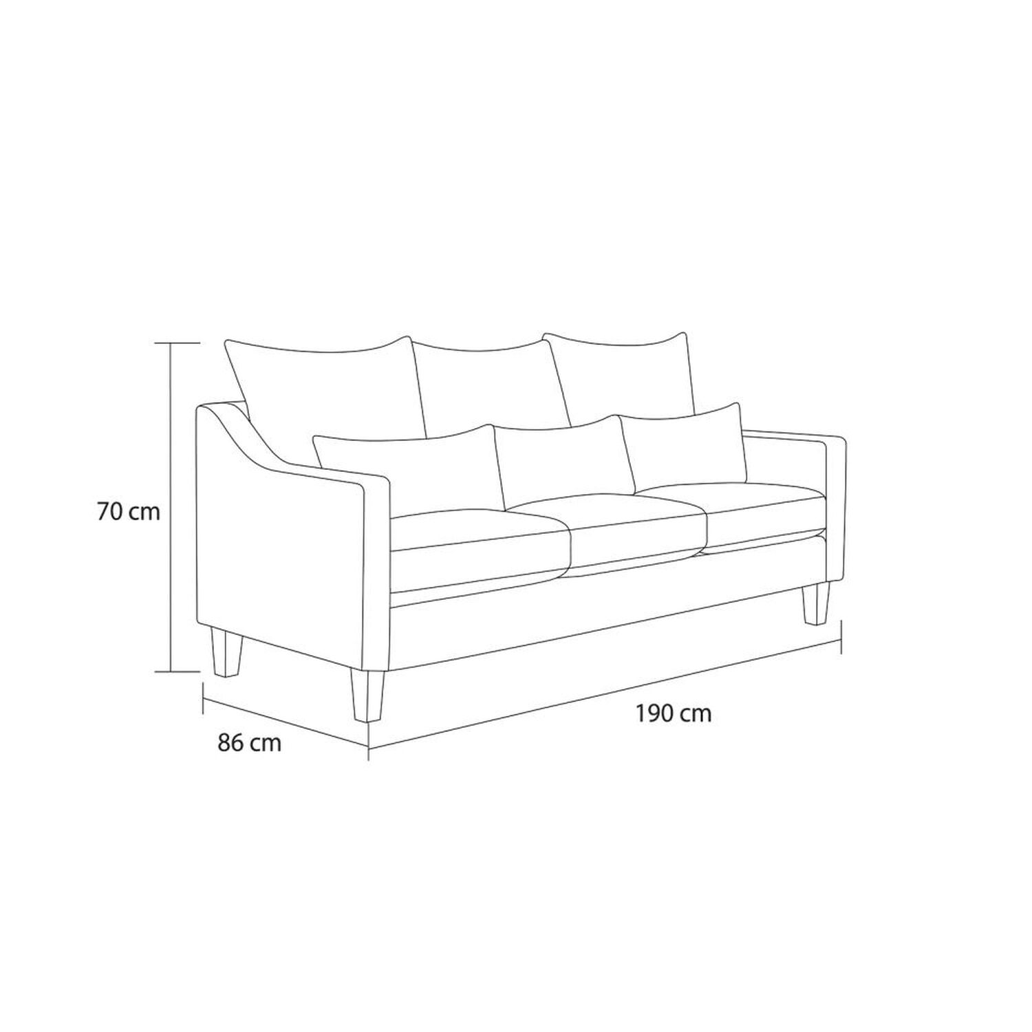 Juego De Living Casa Wow Deco Hilde / 5 Cuerpos image number 6.0