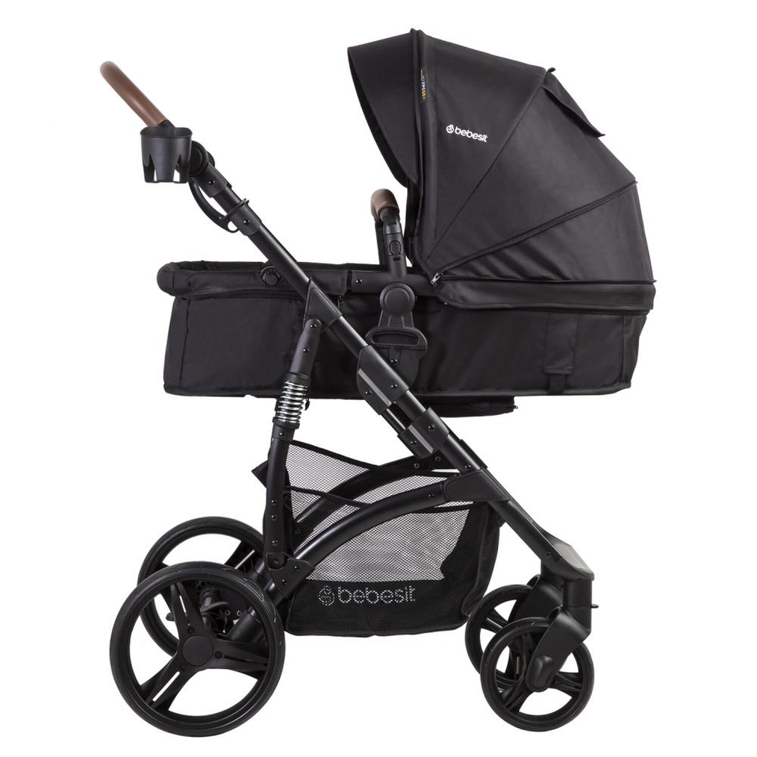 Coche Cuna Travel System Bebesit Quest Lx Negro image number 2.0
