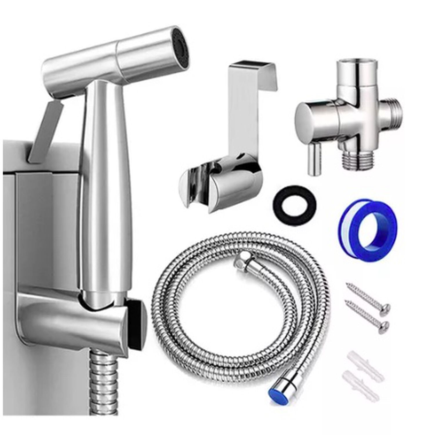 Ducha Bidet Arabe Wc Inodoro Acero Inoxidable Grifo image number 0.0