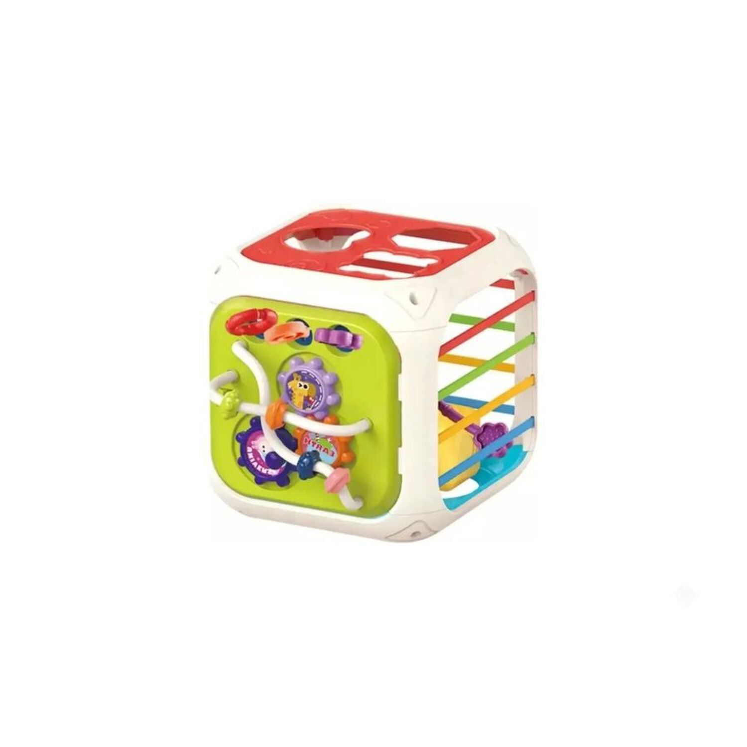 Cubo Did&aacute;ctico 7 En 1 Beb&eacute; Clasificador Formas Juguete Educativo image number 0.0