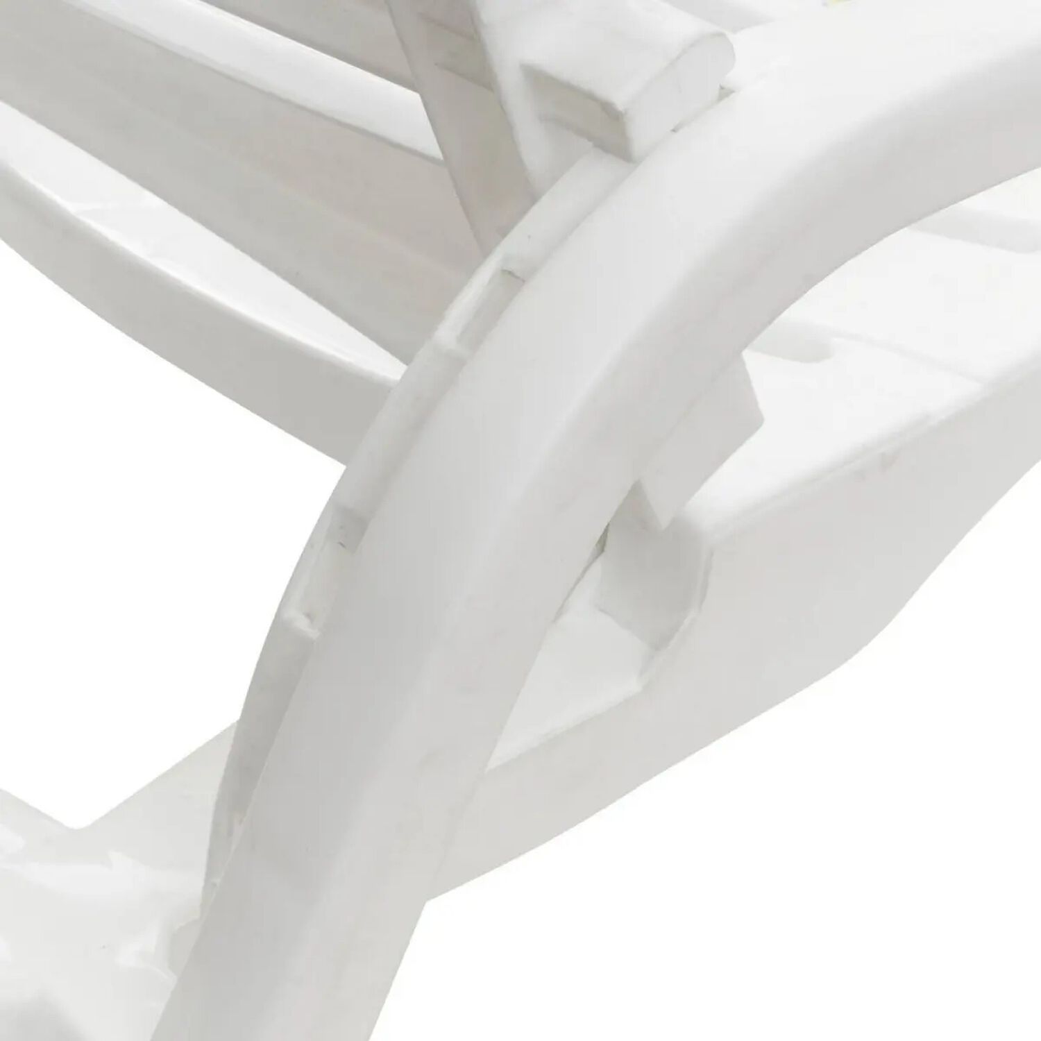 Reposera Camastro Reclinable De Resina Modelo Cabo Blanco Marca Reyplast Color Blanco image number 6.0