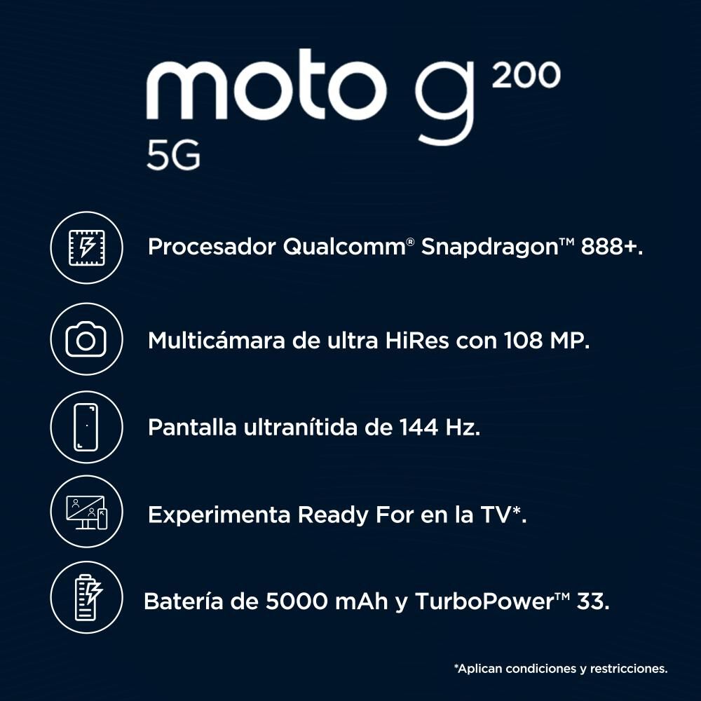 Smartphone Motorola Moto G200 / 5G / 128GB / Liberado image number 1.0