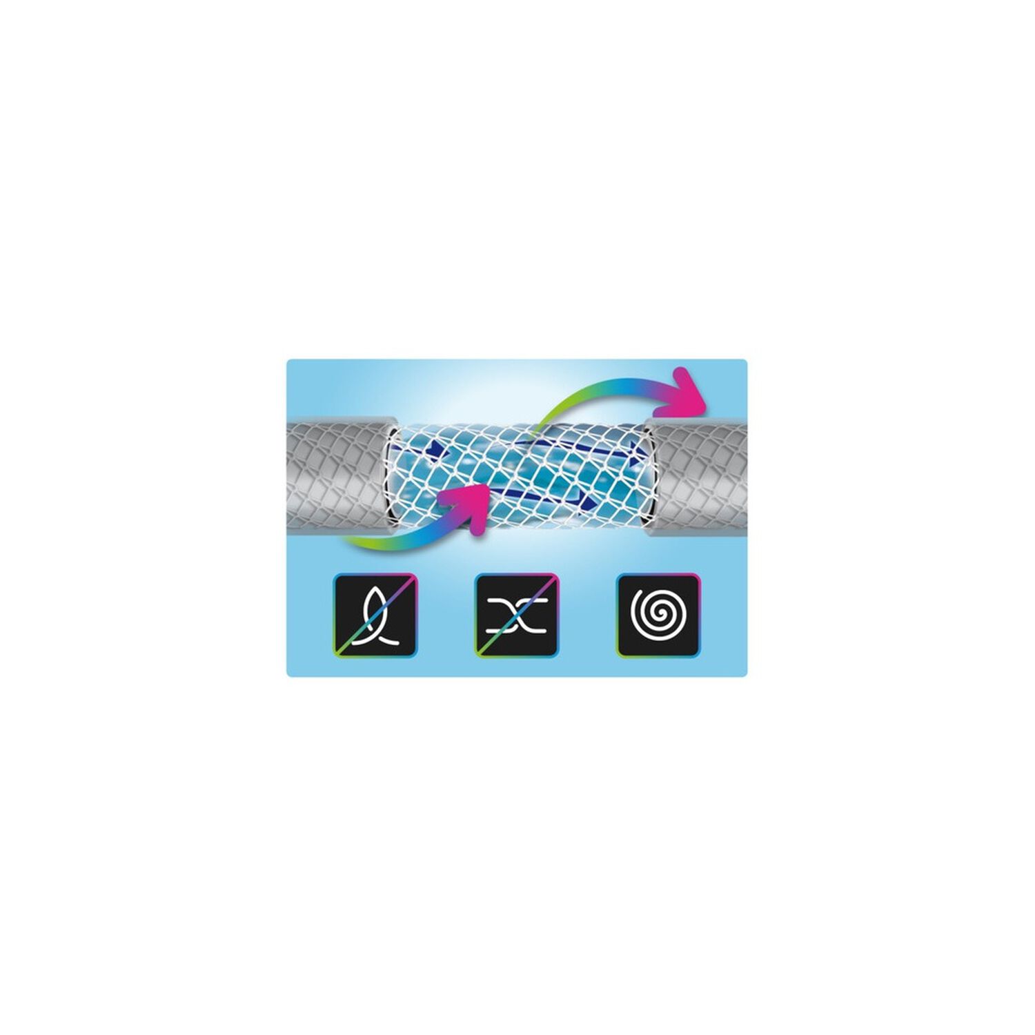 Manguera Jard&iacute;n Nts Master Plus 1" Rollo 50 Mts Fitt image number 2.0