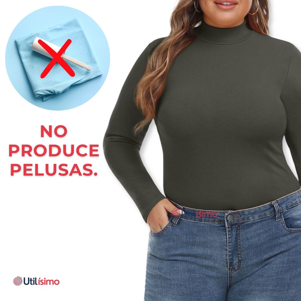 Camisetas De Mujer Manga Larga Beatle Primera Capa Bamb&uacute; image number 6.0