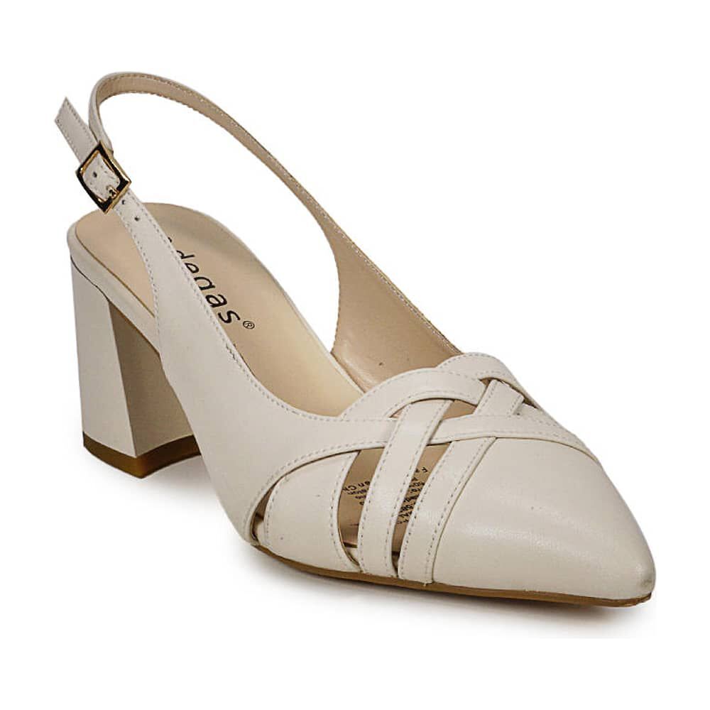 Zapato Cuero Babette Beige image number 2.0