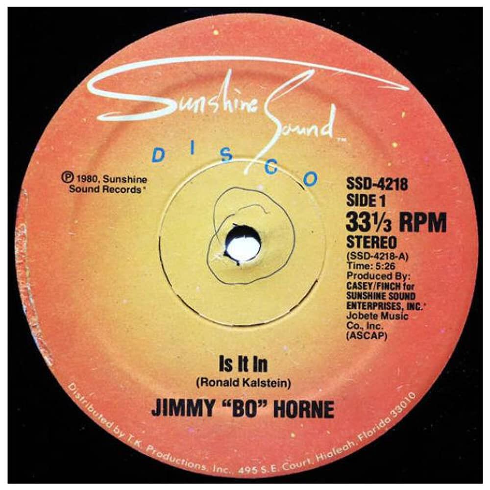Jimmy "bo" Horne - Is It In | 12" Maxi Single Usado image number 3.0
