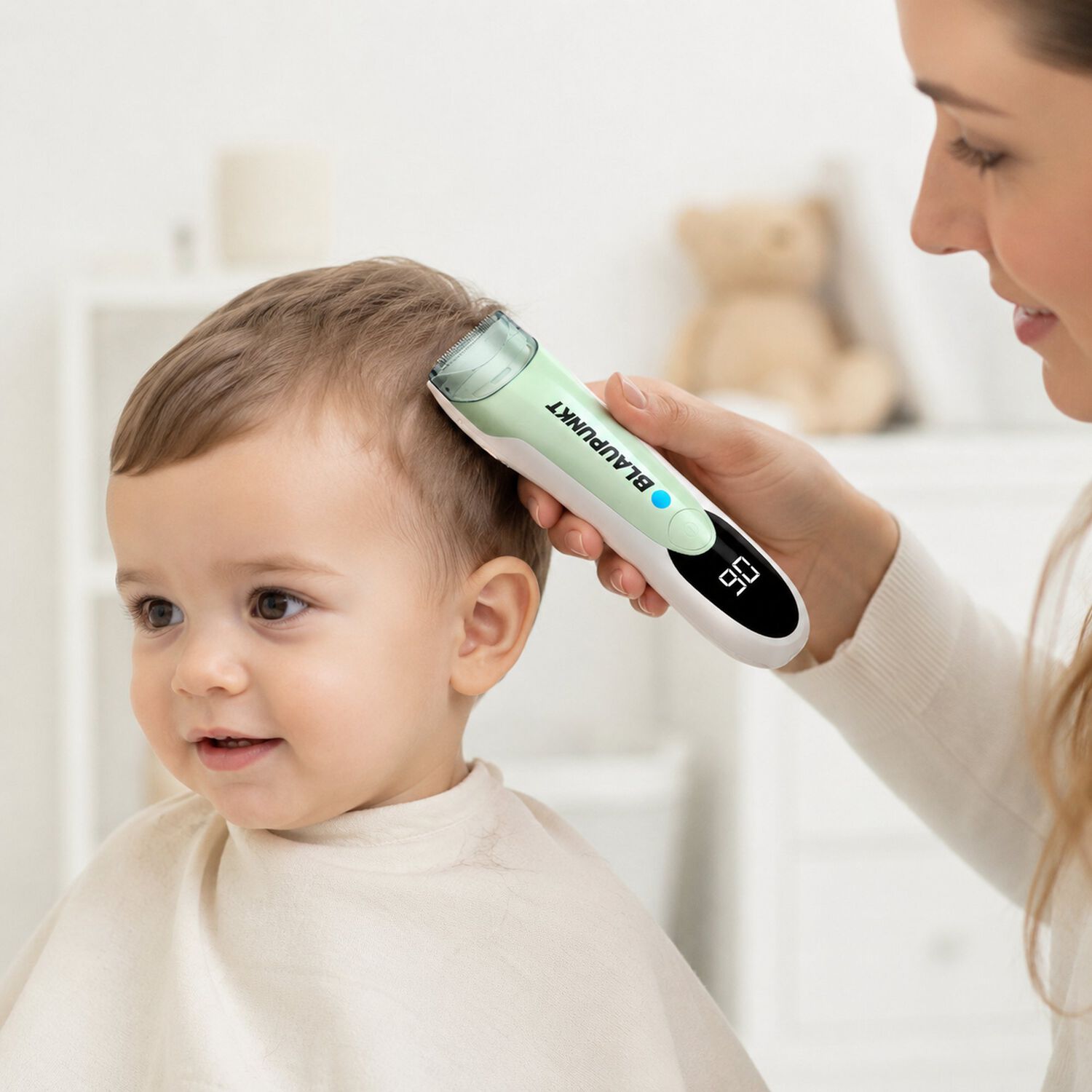 Cortadora De Pelo Para Bebes Baby Soft Blaupunkt Kids Usb image number 6.0