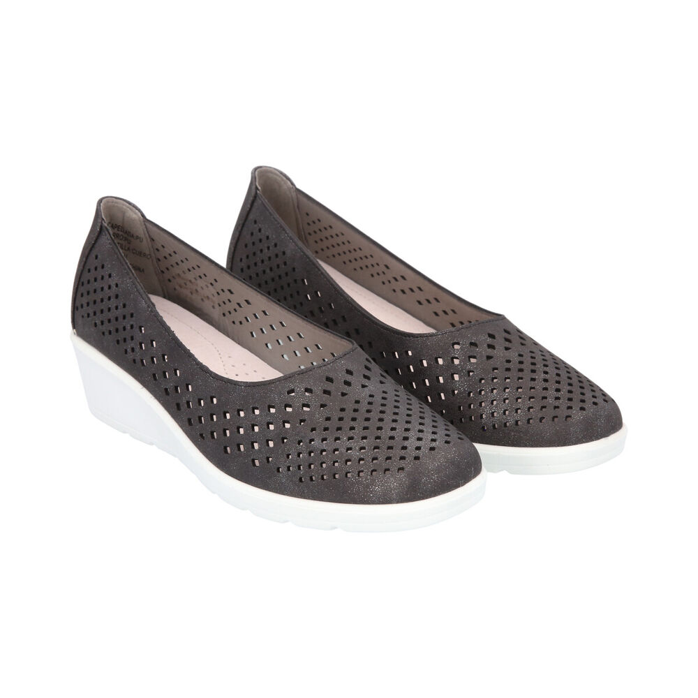 Zapato Mujer Negro Confort Police image number 3.0