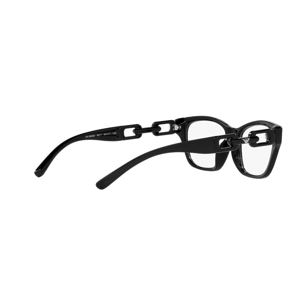 Lentes Ópticos Shiny Black Emporio Armani image number 8.0