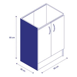 Mueble De Cocina Mobitex Frutillar