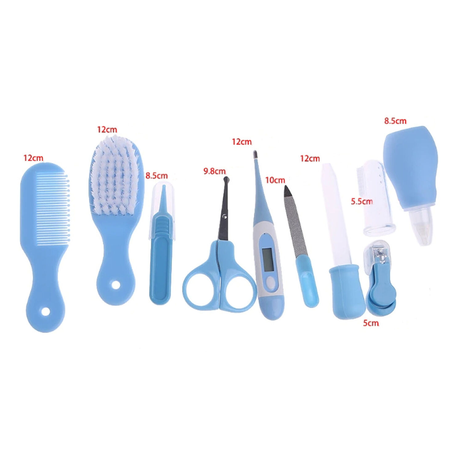 Set Cuidados Bebe 10 En 1 Manicure Peine Termometro Medicina image number 2.0