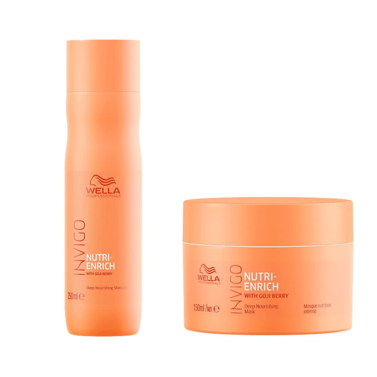 Shampoo Invigo Nutri Enrich Wella 250 Ml Reparaci&oacute;n Profunda image number 2.0