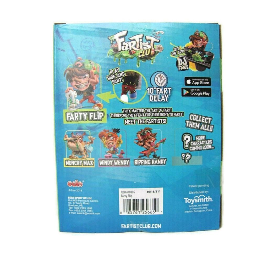 Juguete Figura Articulada Farty Flip 25cm Infantil image number 1.0