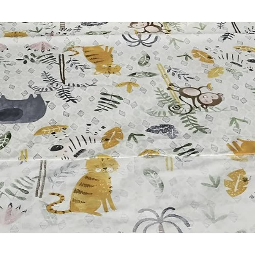 Sabanas De 1.5 Plaza Infantil De 144 Hilos. Dise&ntilde;o Jungla image number 2.0