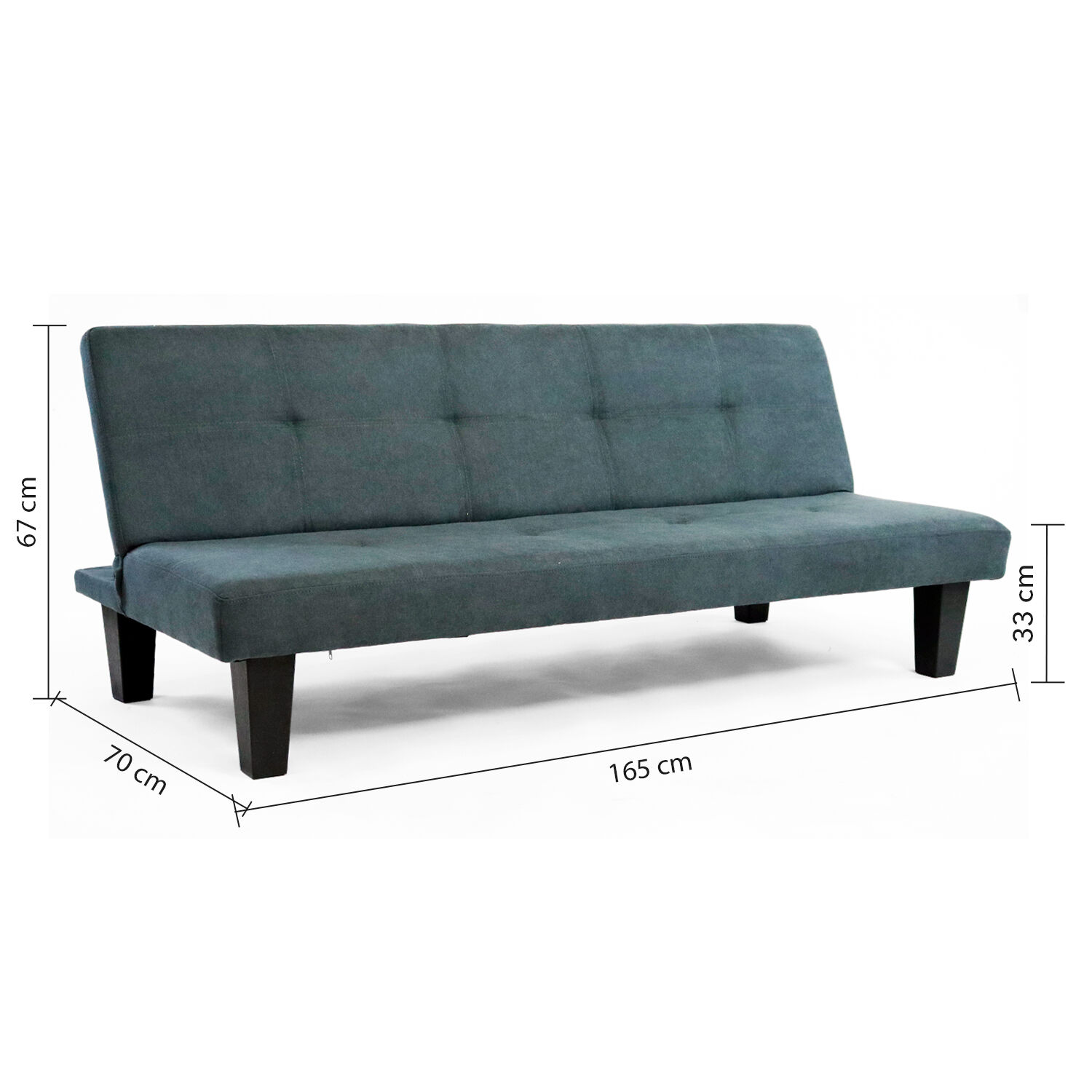 Fut&oacute;n Harper Gris 165x67x70 image number 8.0