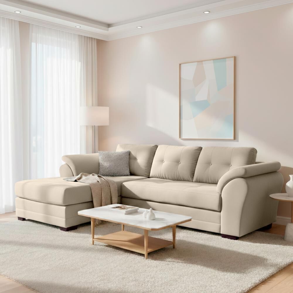 Sof&aacute; Seccional Living Factory New Samy Izquierdo / 4 Cuerpos image number 0.0