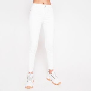 Jeans Tiro Alto Skinny Rolly Go
