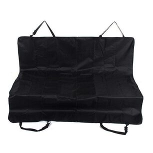 Lona Funda Manta Protectora Cubre Asiento Auto Para Perros Color Negro