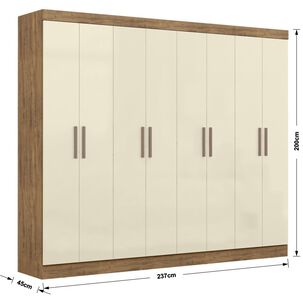 Clóset Di Poretti Design Paris / 8 Puertas / 4 Cajones