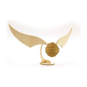 Harry Potter Golden Snitch Libro Y Modelo Armable En Madera