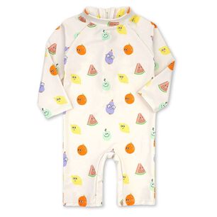 Traje De Ba&ntilde;o Enterito Manga Larga Ni&ntilde;o Jump Kids Frutas