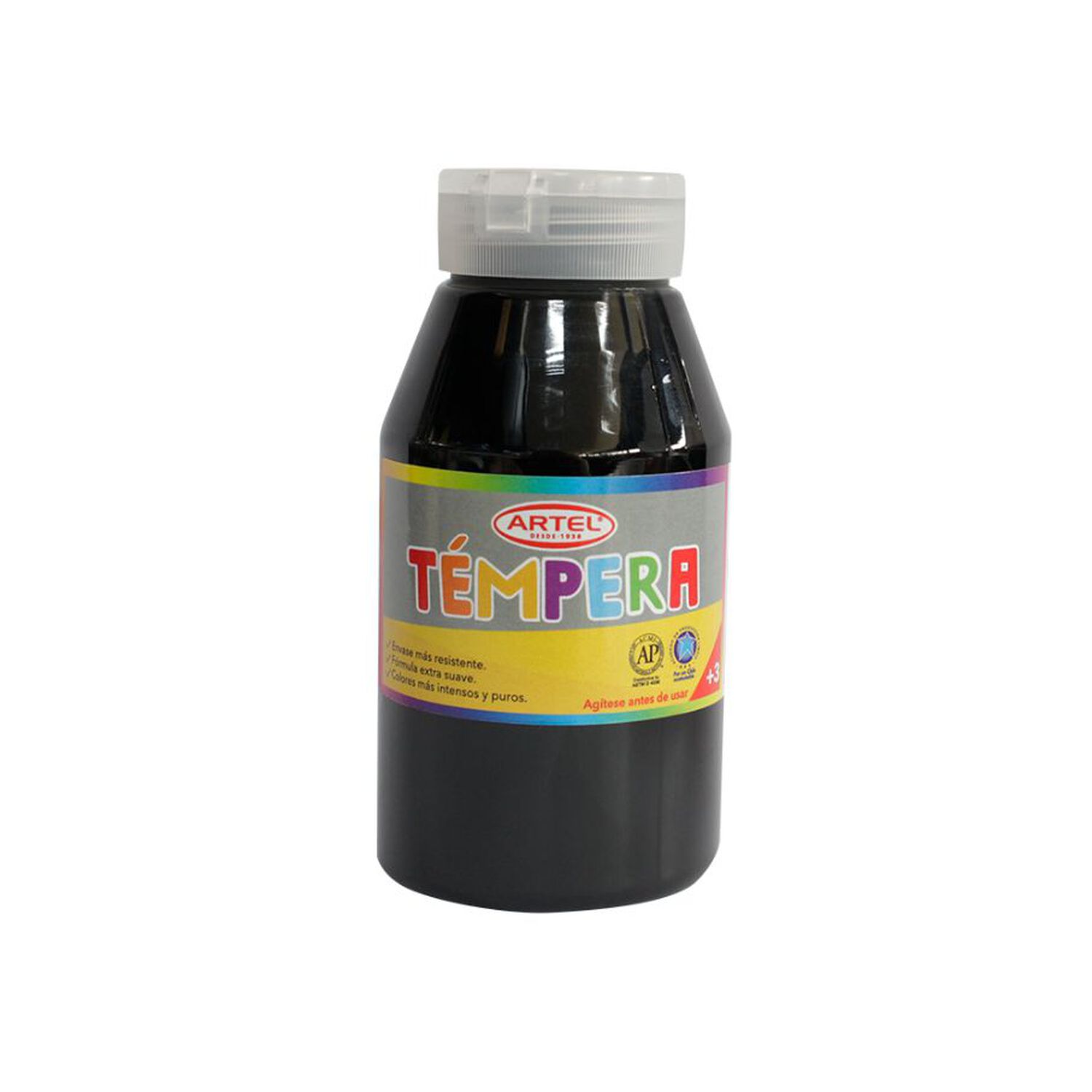 Frasco 250 Ml Tempera Negro 21 image number 1.0