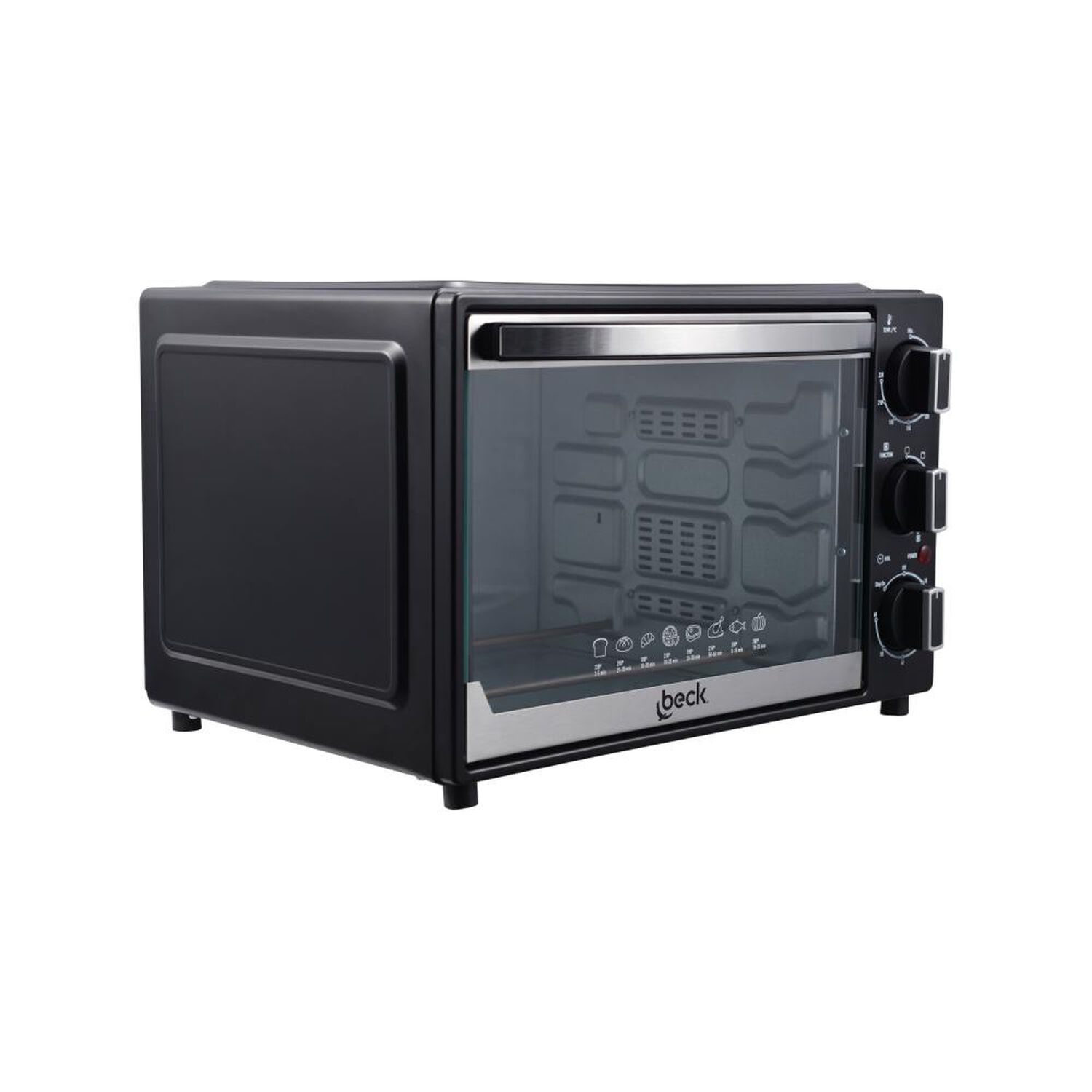 Horno El&eacute;ctrico Beck Home & Kitchen EO3042 / 30 Litros / 1500W image number 2.0