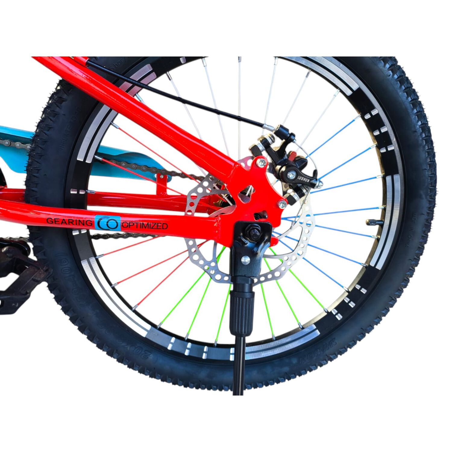 Bicicleta Aro 20 Cfeng Con Freno Disco Rojo image number 7.0