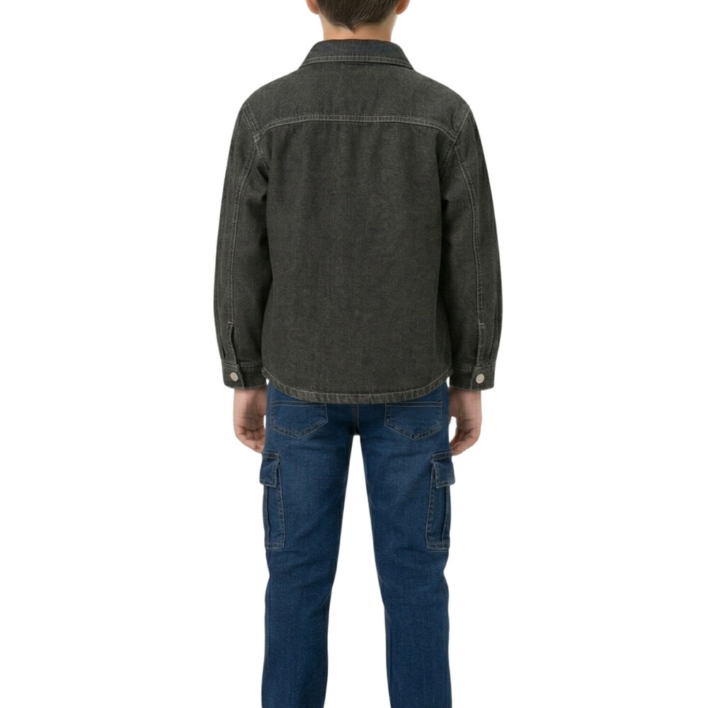 Sobrecamisa Mezclilla Ni&ntilde;o Denim Degradado Look Urbano image number 3.0
