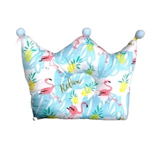 Almohada Coj&iacute;n Corona Con Relleno Algod&oacute;n Para Beb&eacute;