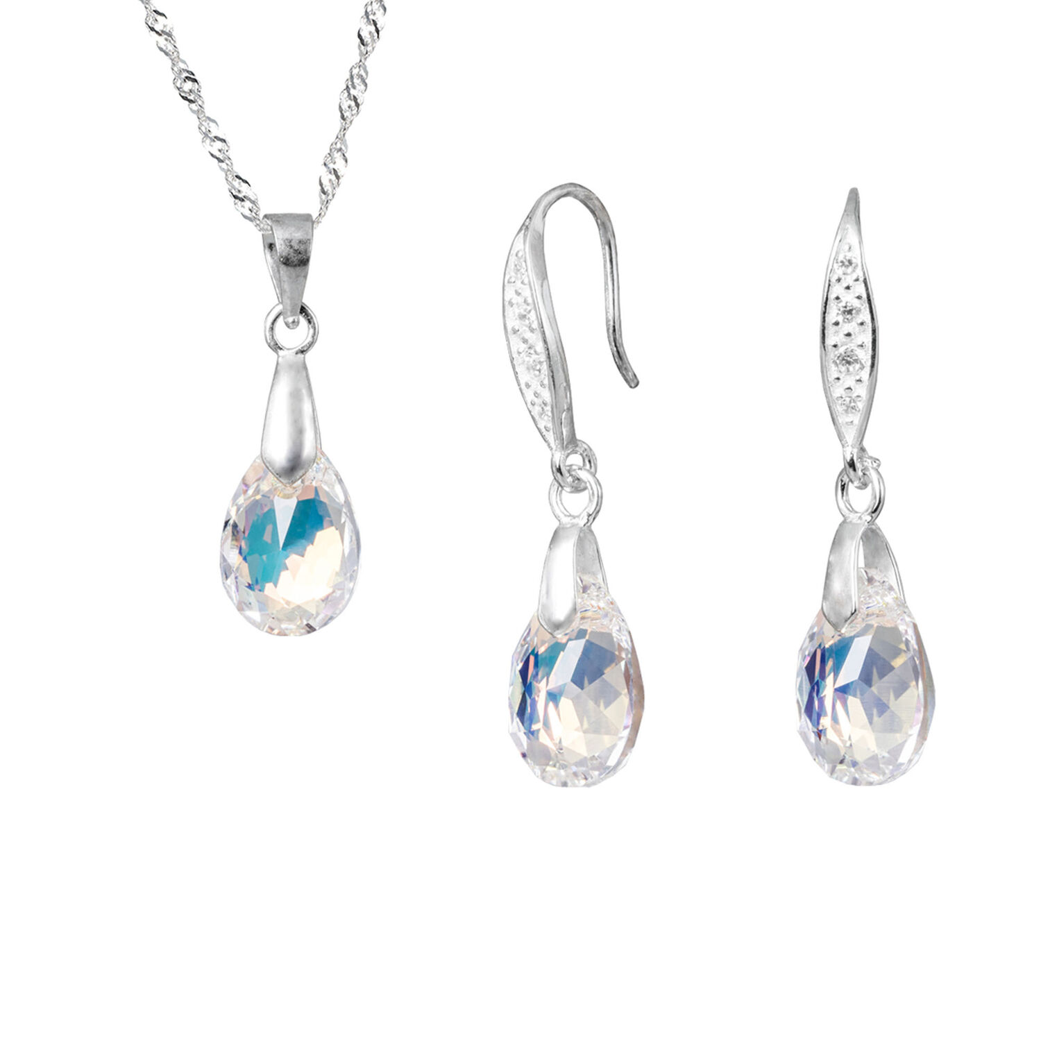 Conjunto Milan Cristales Genuinos Aurora Boreal image number 0.0