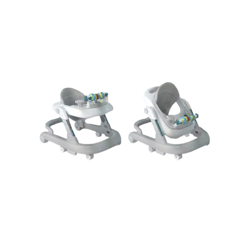 Andador Caminador Multifuncional 4 En 1 Lubabycas Gris image number 0.0