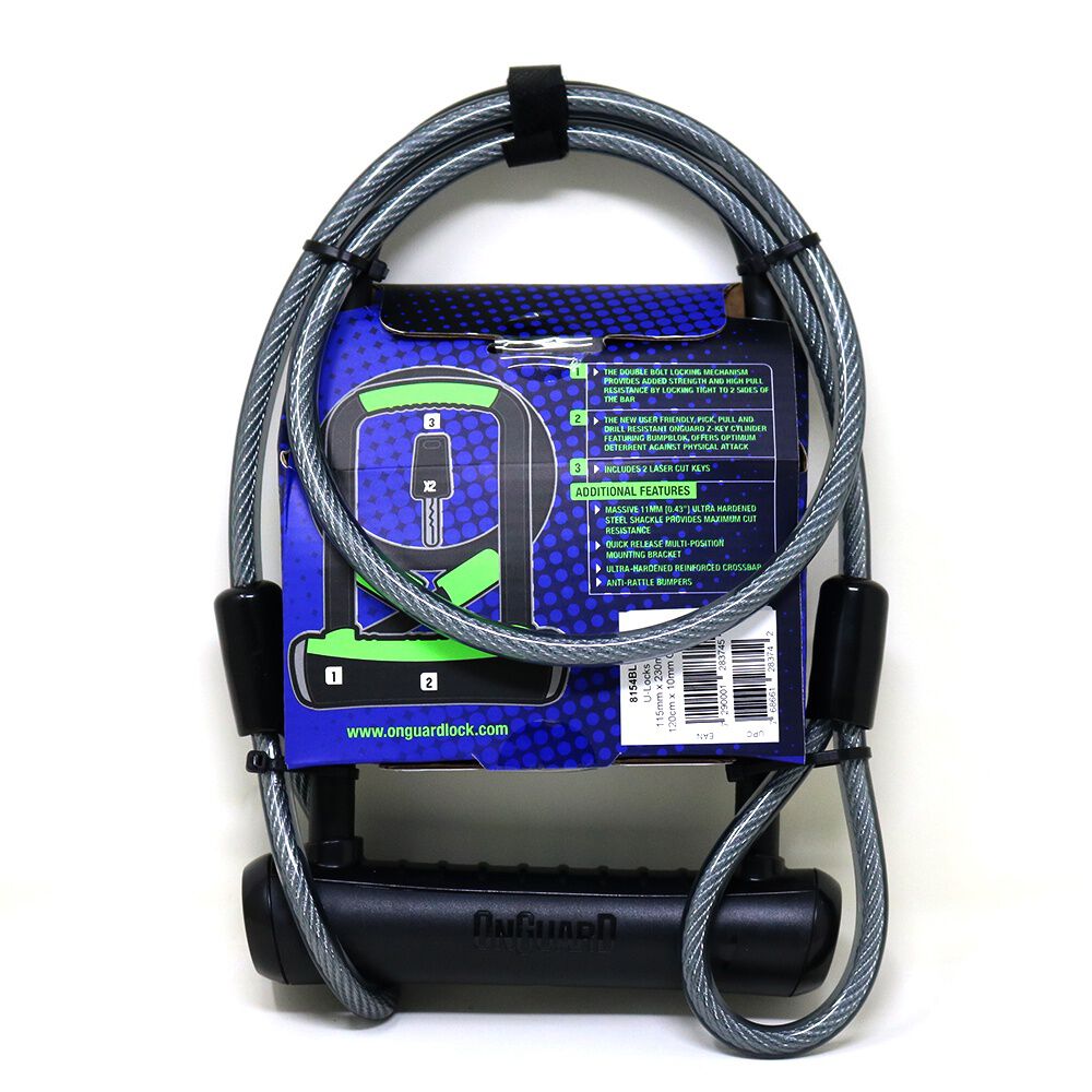 Candado Bicicleta Onguard U-lock Neon Con Cable image number 14.0