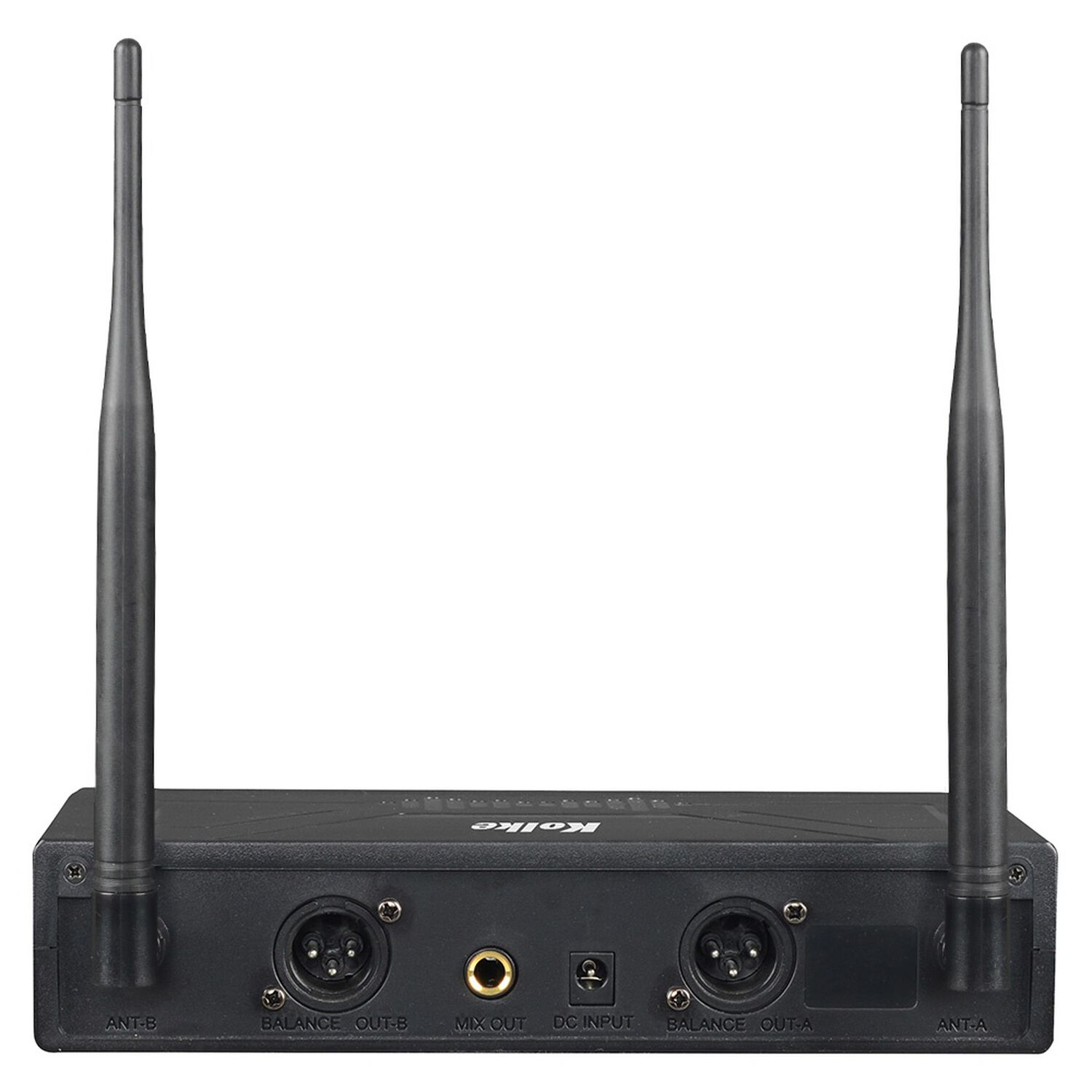 Set De 2 Micr&oacute;fonos Uhf Inal&aacute;mbricos Con Receptor Xlr Y Mix image number 2.0