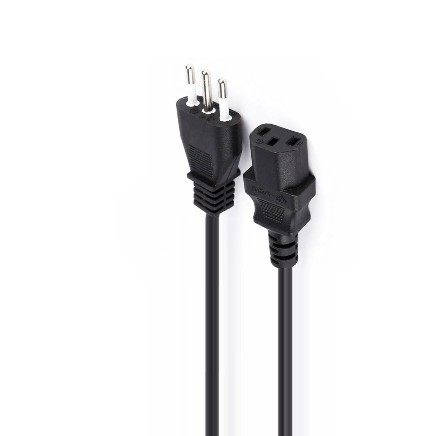 Cable De Poder Pc Y Electrodom&eacute;sticos Reforzado 1.8m 220v image number 1.0