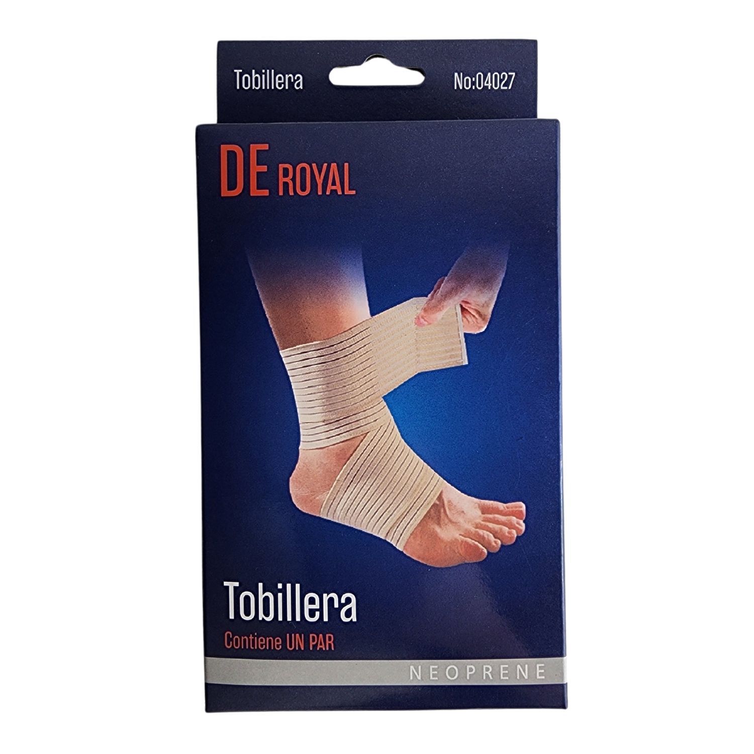 Venda El&aacute;stica Deportiva Tobillera Con Velcro Ajustable image number 6.0