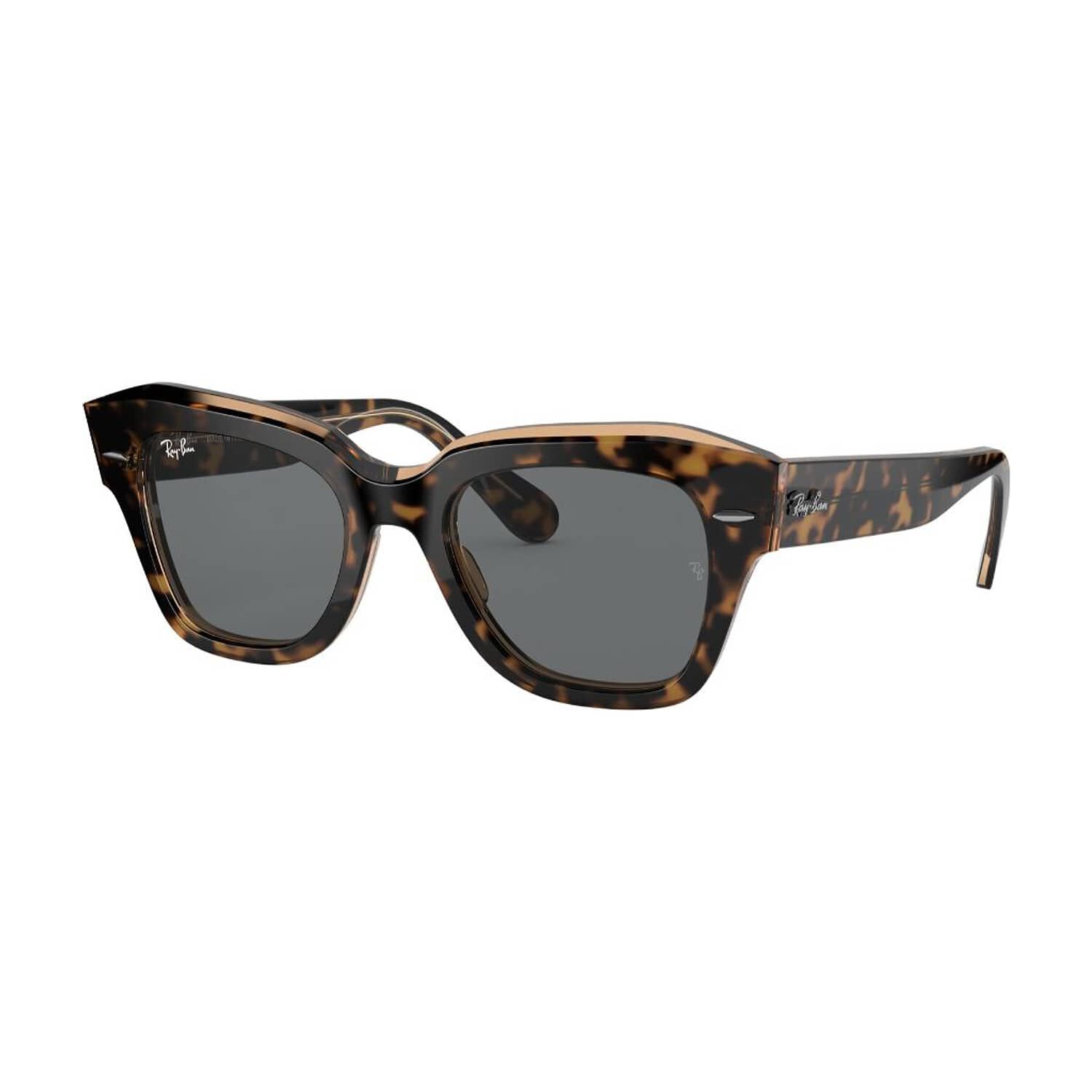 Lentes De Sol State Street Havana On Brown Ray-ban image number 1.0
