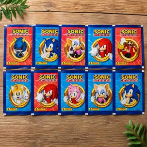 Pack De 10 Sobres Album Sonic The Hedgehog Panini Original