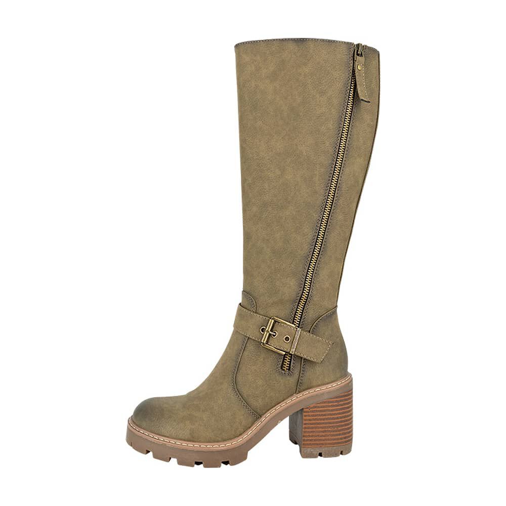 Bota Larga Tana Khaki Alquimia image number 1.0