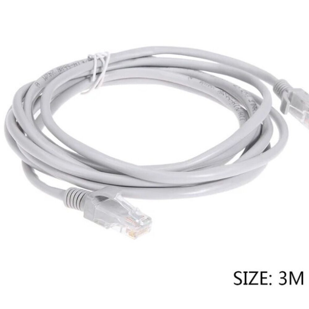 Cable De Red Alta Velocidad 5 Mt Cat5e Cable Lan Internet Conexión Rj45 Lista image number 0.0