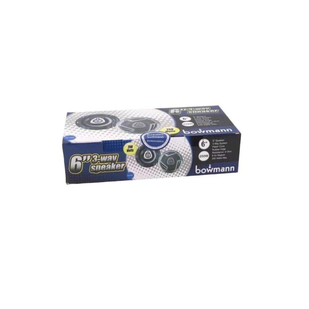 Parlante De Auto Bowmann 16cm 250w Ts-1650 image number 1.0
