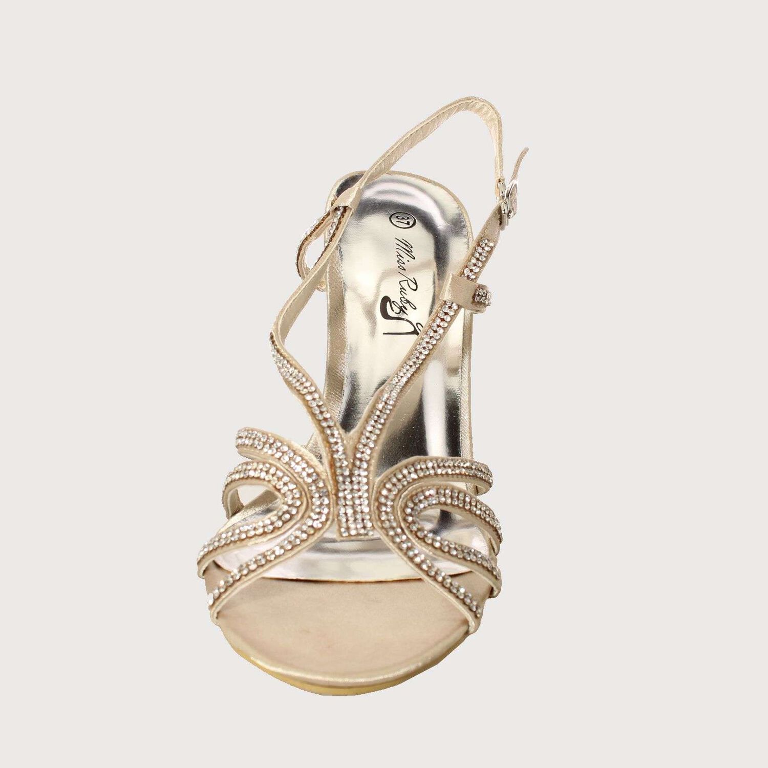 Sandalia Fiesta Champagne V&iacute;a Franca Art. 5pm001champagne image number 2.0