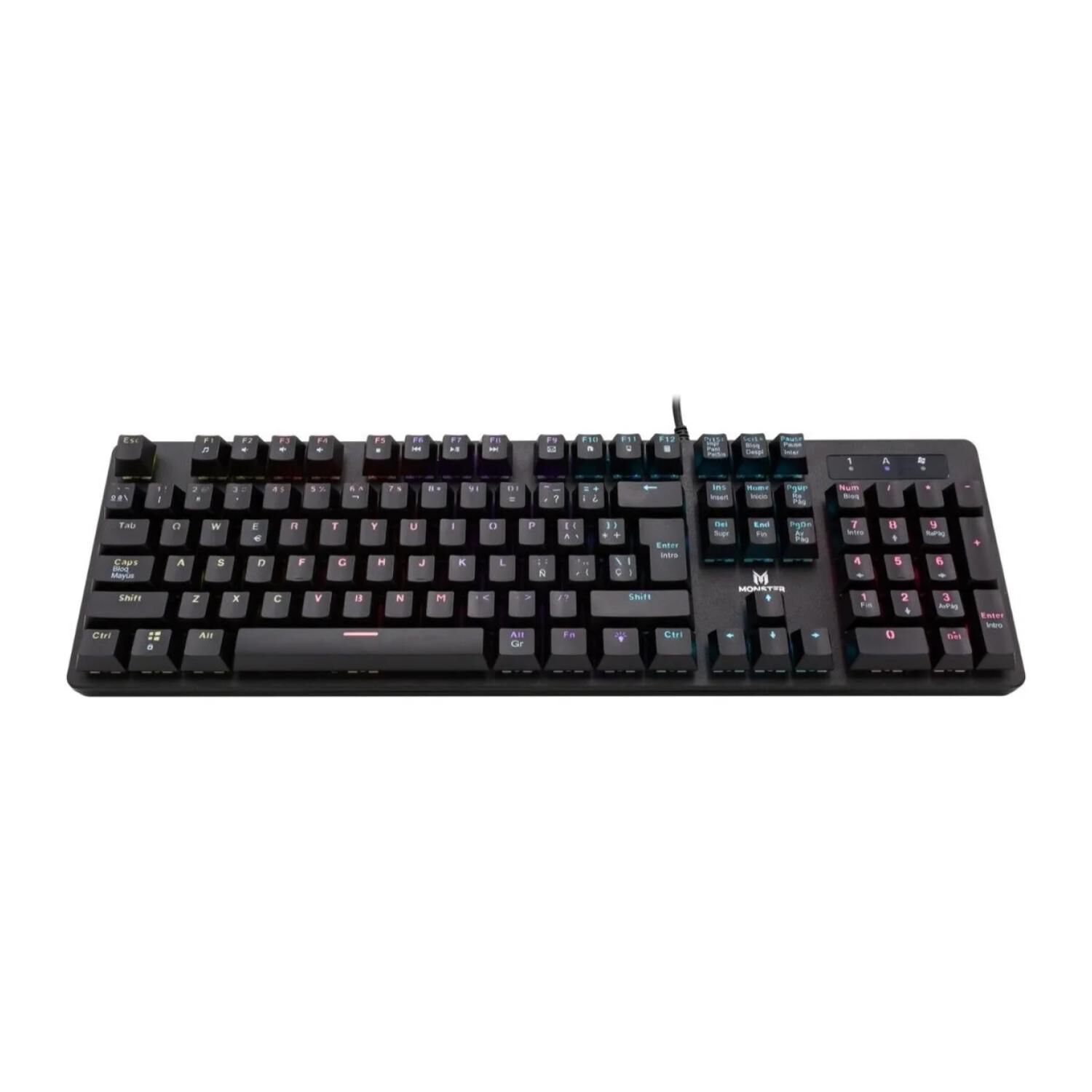 Teclado Gamer Usb Retroiluminado Strategy image number 1.0