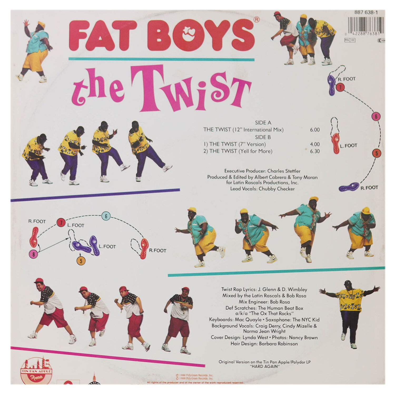 Fat Boys - The Twist | 12" Maxi Single Usado image number 1.0